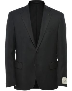 Corneliani Single-Breasted Blazer - Black