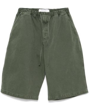 Societe Anonyme Drawstring Bermuda Shorts - Green