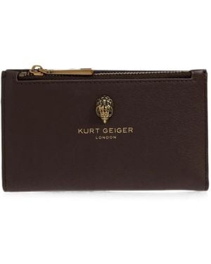 Kurt Geiger Sloane Bifold Wallet - Brown