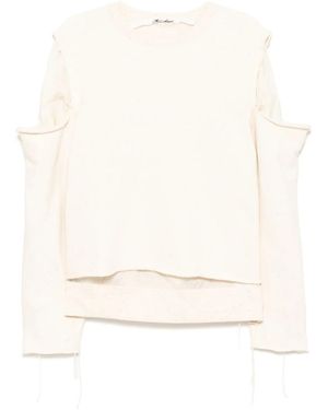 Midorikawa Raw Edge Sweatshirt - Natural