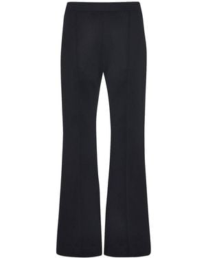 Rosetta Getty Cropped Flared Trousers - Blue