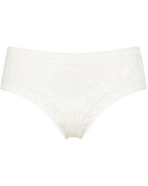 Eres Murmures Lace Tanga Briefs - White