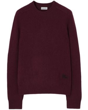 Burberry Cashmere Sweater - Purple