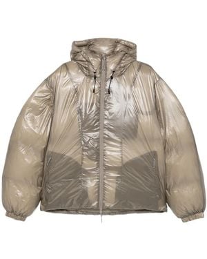 ROA Hooded padded jacket - Natur