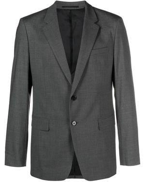 Theory Single-Breasted Tailored Blazer - Black