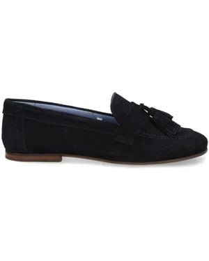 Blue Bird Shoes Dockside Suede Loafers - Black