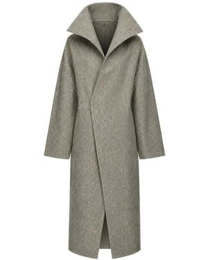 Rick Owens Dracucollar Belted - Gray