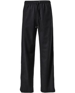 Loewe Drawstring Track Pants - Black