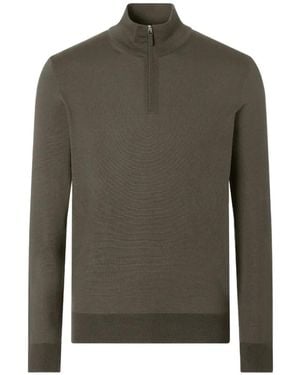 ZEGNA Half-Zip Sweater - Green
