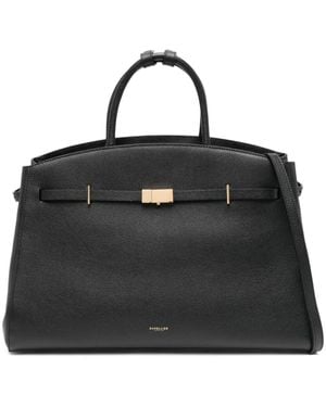 DeMellier London Large The Hudson Clasp-fastening Tote Bag - Black
