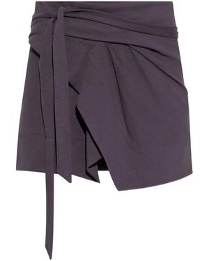 Isabel Marant Minigonna Berenice A Portafoglio - Viola