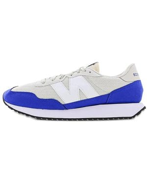 New Balance 237 Sneakers Mit Wildleder-Logo - Blau