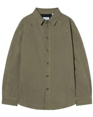Off-White c/o Virgil Abloh Racing Staff Sport Overshirt - Green