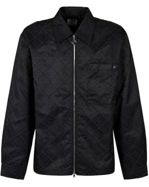 CASABLANCA Monogram-Jacquard Jacket - Black