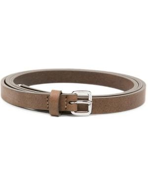 Tela Ceinture En Cuir À Fermeture Boucle - Marron