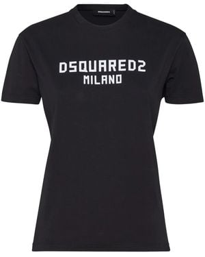 DSquared² ロゴ Tシャツ - ブラック