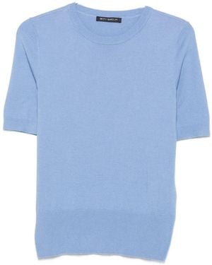 Betty Barclay Short-Sleeve Crew-Neck T-Shirt - Blue