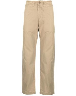 RRL Twill Straight-Leg Pants - Natural