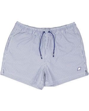 K-Way Hazel Swim Shorts - Blue