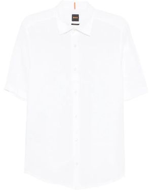BOSS Short-Sleeved Shirt - White