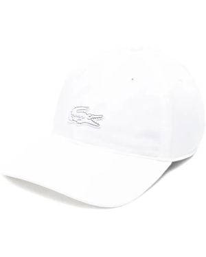 Lacoste Logo Cap - White