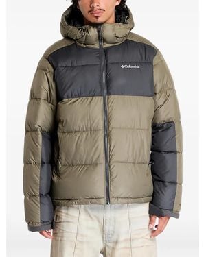 Columbia Pike Lake Ii Logo-Detail Padded Jacket - Grey