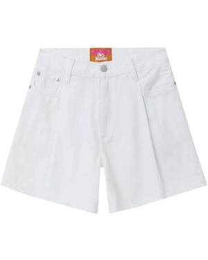 Hey Joanie Pleated Fun Shorts - White