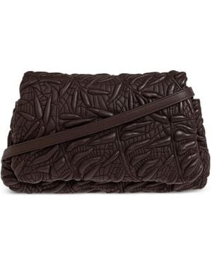 Munthe Foluke Quilted Clutch Bag - Brown