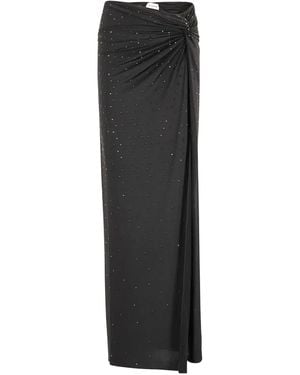 ANDAMANE Embellished Skirt - Black