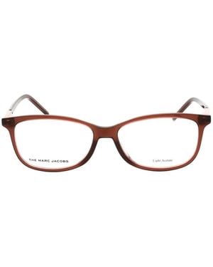 Marc Jacobs Rectangle-Frame Glasses - Natural