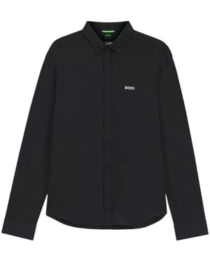 BOSS Wrinkle-Resistant Shirt - Black