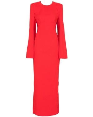 Solace London The Corday Maxi Dress - Red