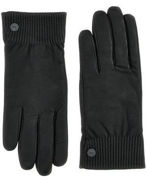 Canada Goose Leather Gloves - Black