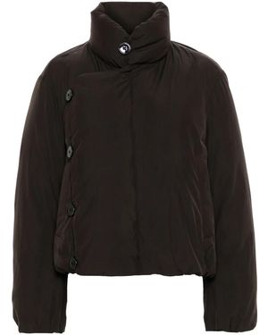 Lemaire Down Jacke mit erhöhtem Kragen - Schwarz