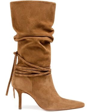 Cinq À Sept 85Mm Samina Boots - Brown