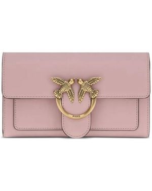Pinko Leather Polyurethane Bag - Pink