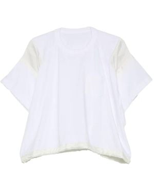 Sacai Chest-Pocket T-Shirt - White