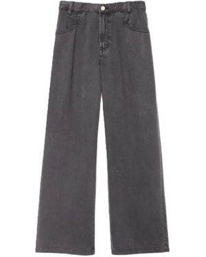 Xirena Wide-Leg Jeans - Grey