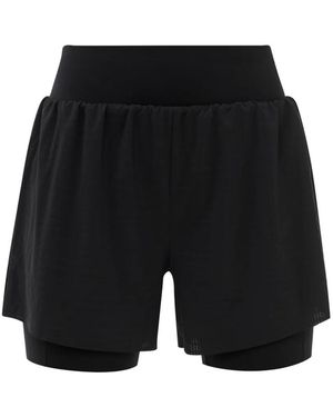Sweaty Betty Layered Drawstring Shorts - Black