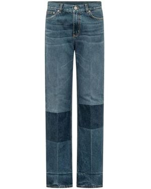 The Seafarer Smin Patchwork Jeans - Blue