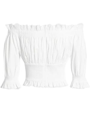 Dolce & Gabbana Crop Top - White