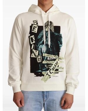 Dolce & Gabbana Cotton Hooded T-Shirt - Natural