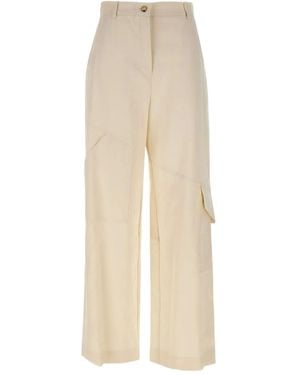 Kaos Pantaloni Dritti Con Tasche - Neutro