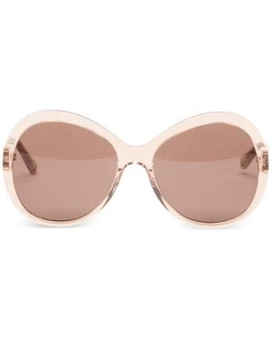Messyweekend Round-Frame Sunglasses - Pink