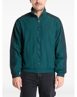 adidas Firebird Adicolor Zip-Up Jacket - Green