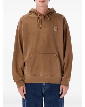 Carhartt Sudadera Vista Con Capucha - Marrón
