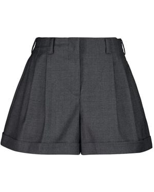 Givenchy Tailored Wool Shorts - Grey