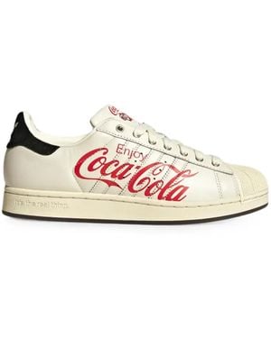 adidas X Coca-Cola Superstar Trainers - Pink