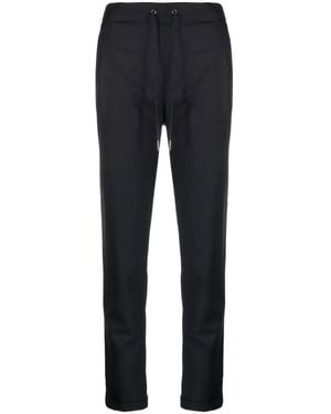 Fabiana Filippi Drawstring-Waist Tapered Trousers - Blue