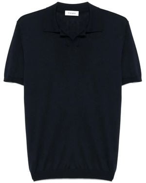 Kangra T-Shirt A Coste - Blu
